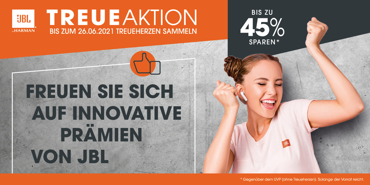 Sammeln und Sparen - für besten Sound von JBL